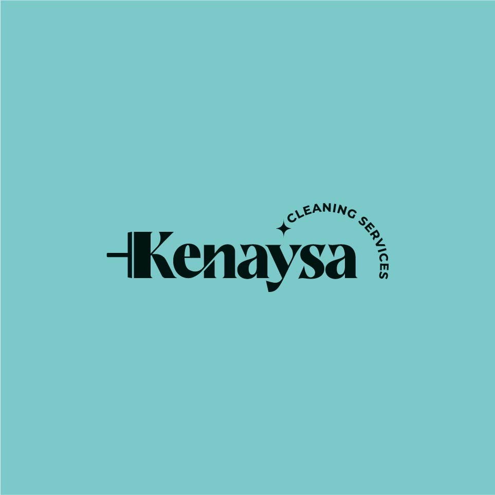 Kenaysa Cleaning branding and design by Luna Digital